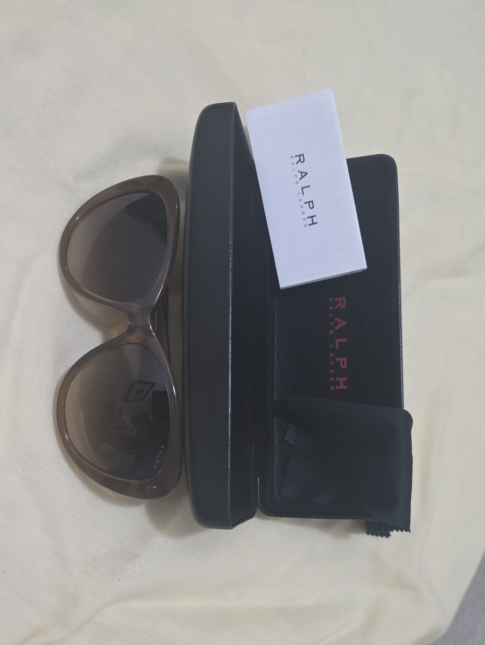 Ralph Lauren Brown Tinted Oversized Sunglasses for Men
